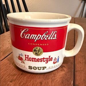 Red and White Campbell’s Homestyle Soup Mug